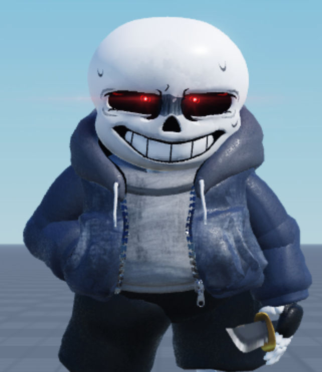 Dust Sans Rig ruins dust sans model by sharsicl on DeviantArt