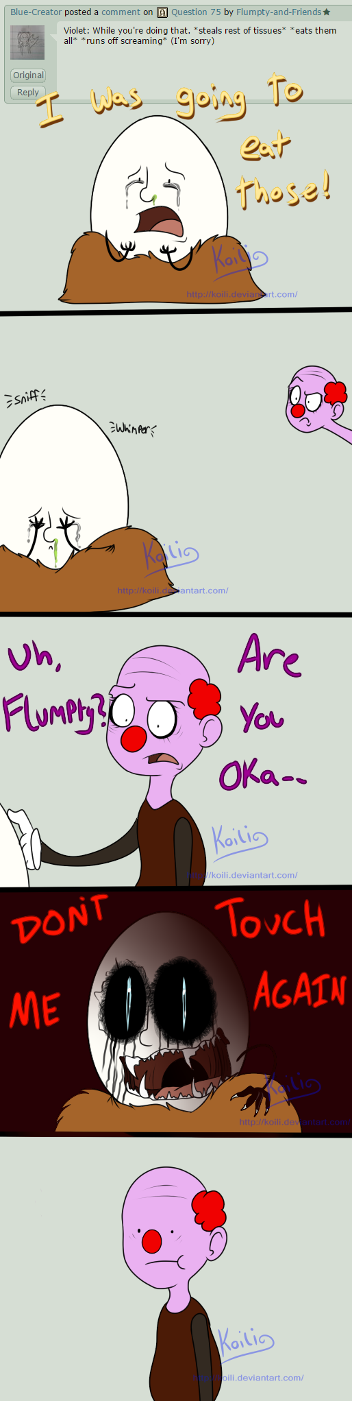 So I played One Night at Flumpty's 3 by SteelWingedFlygon on DeviantArt