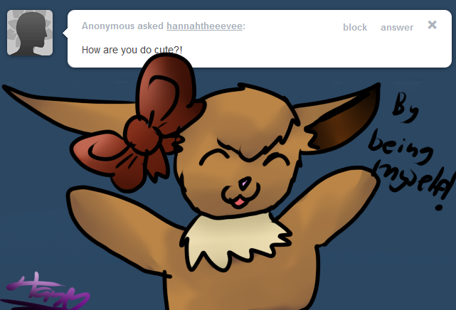 Tumblr question - Hannah 2