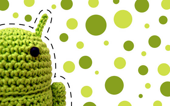 Green Android Amigurumi