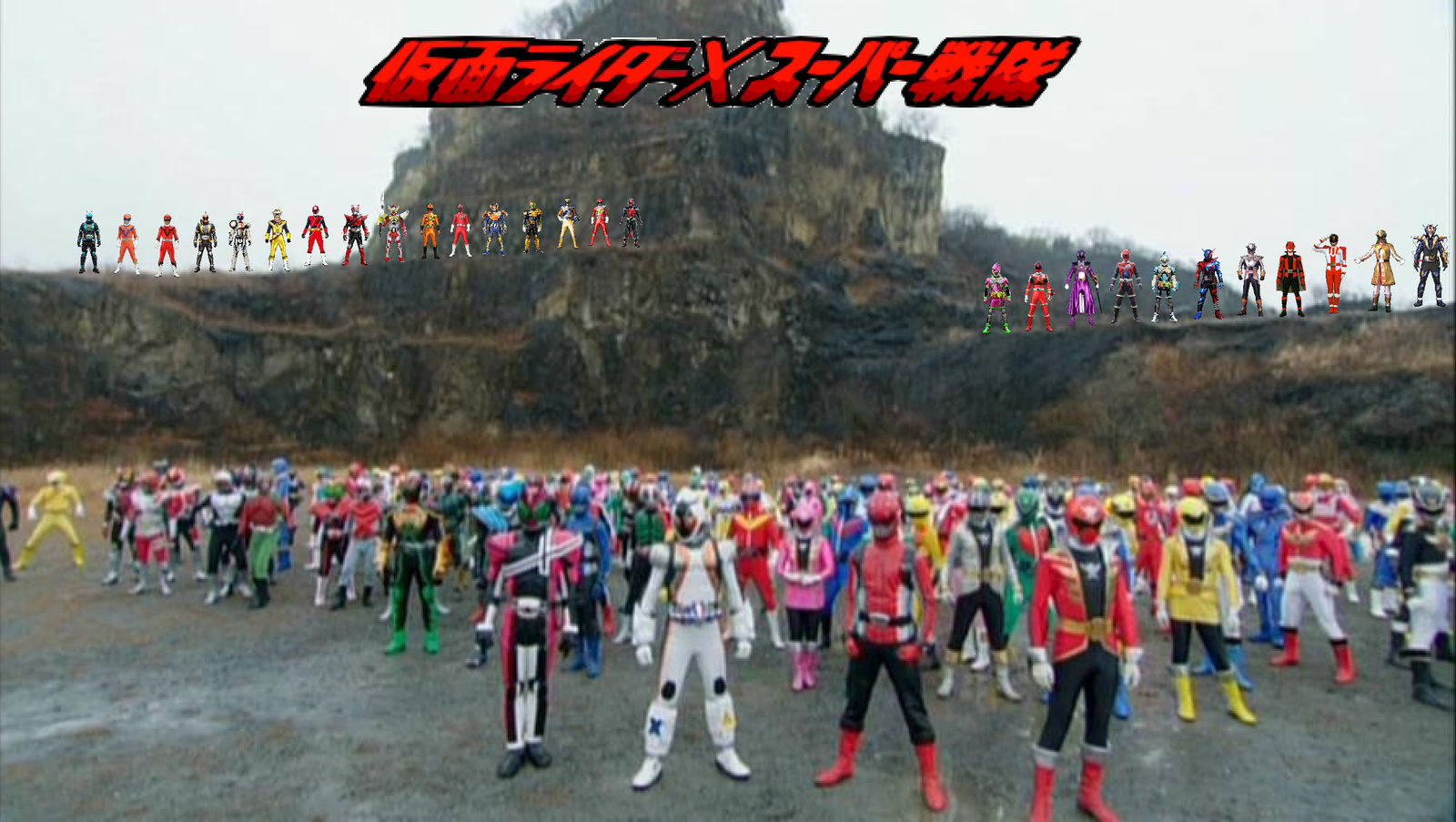 Kamen Rider X Super Sentai Super Hero Taisen Alpha By Triadsentuary On Deviantart
