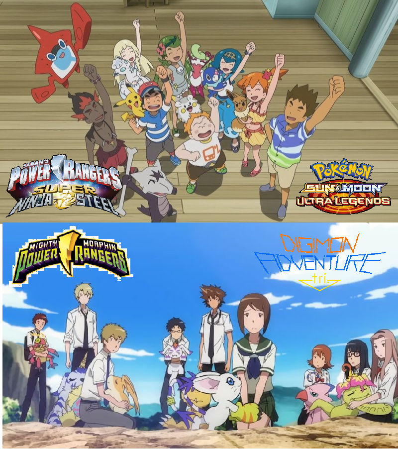 Pokmon Rangers Super Ninja Steel X Digimon Rangers by OmniDragonLion27 ...