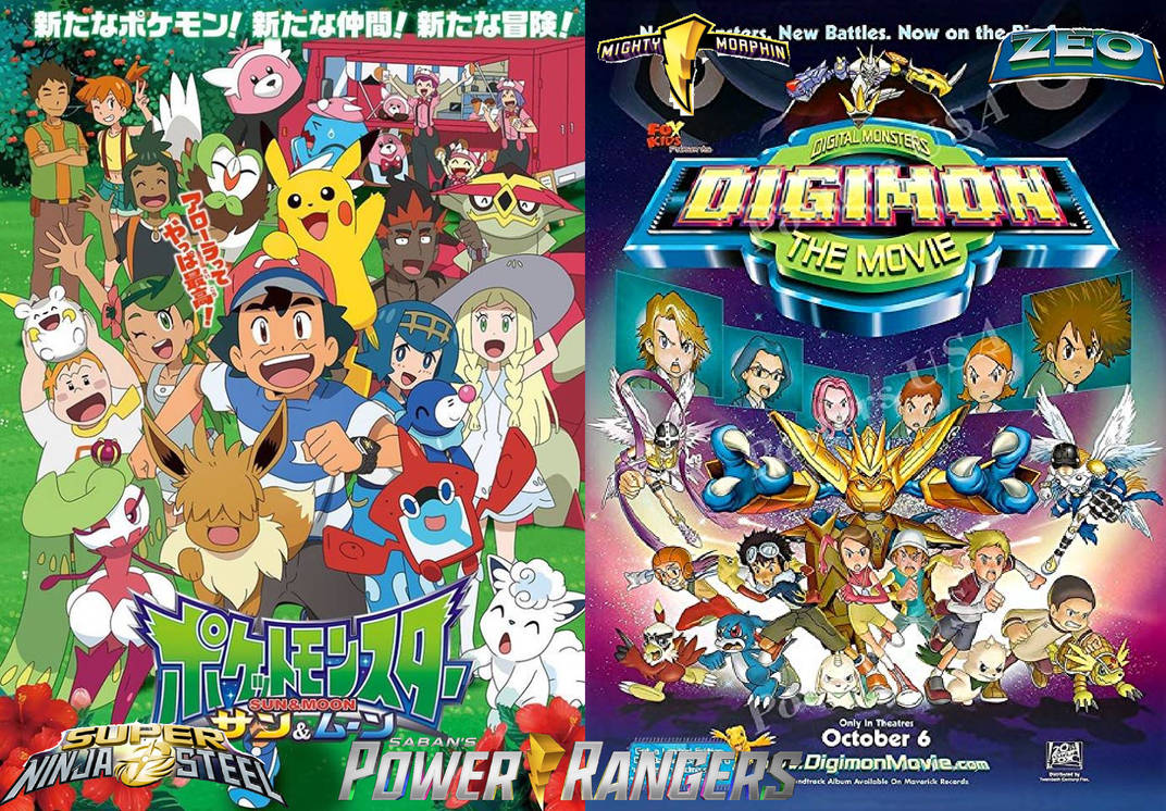 Pokmon Rangers Super Ninja Steel X Digimon Rangers by OmniDragonLion27 ...