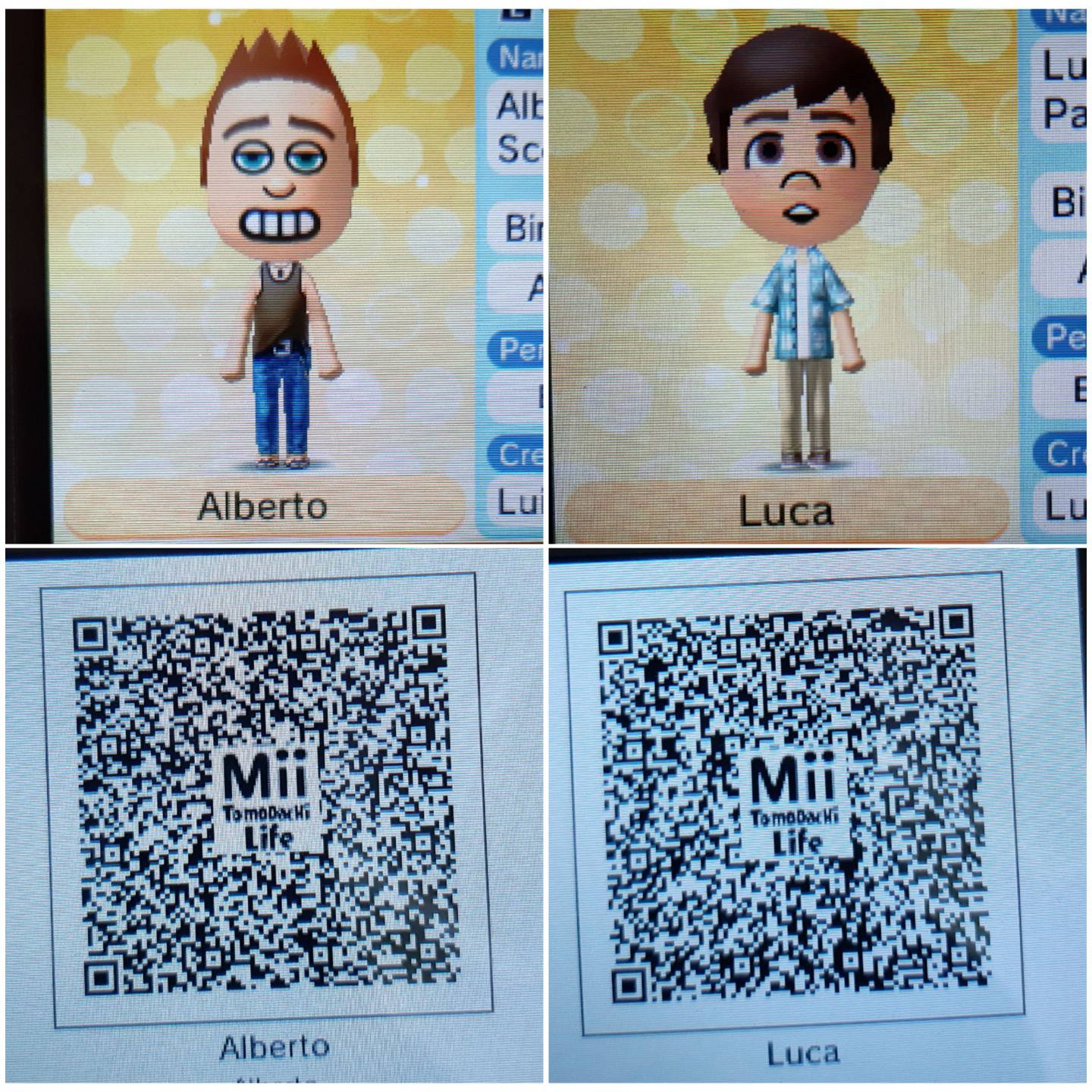 Luca Qr Code Luca Mii QR Codes (Tomodachi Life) by Michel-89angelus on DeviantArt