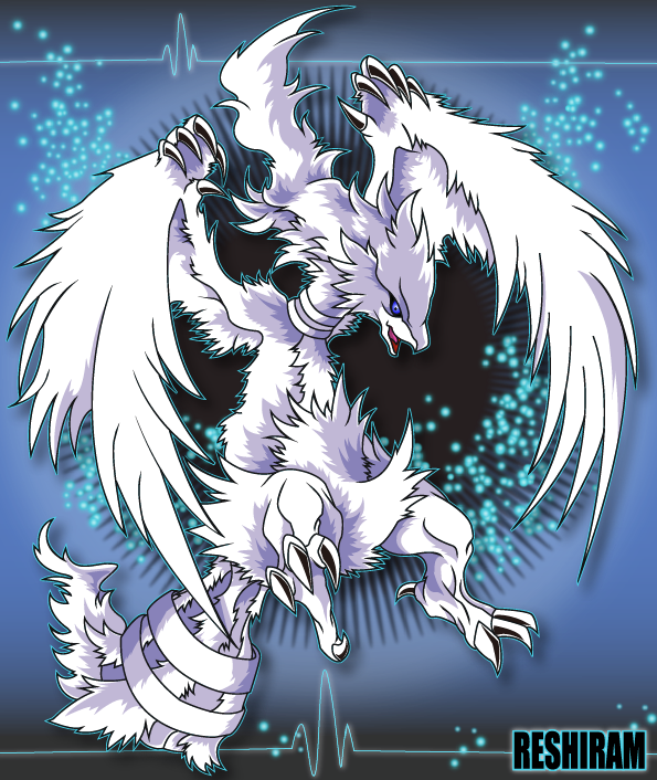 Reshiram v.3 by Xous54 on DeviantArt