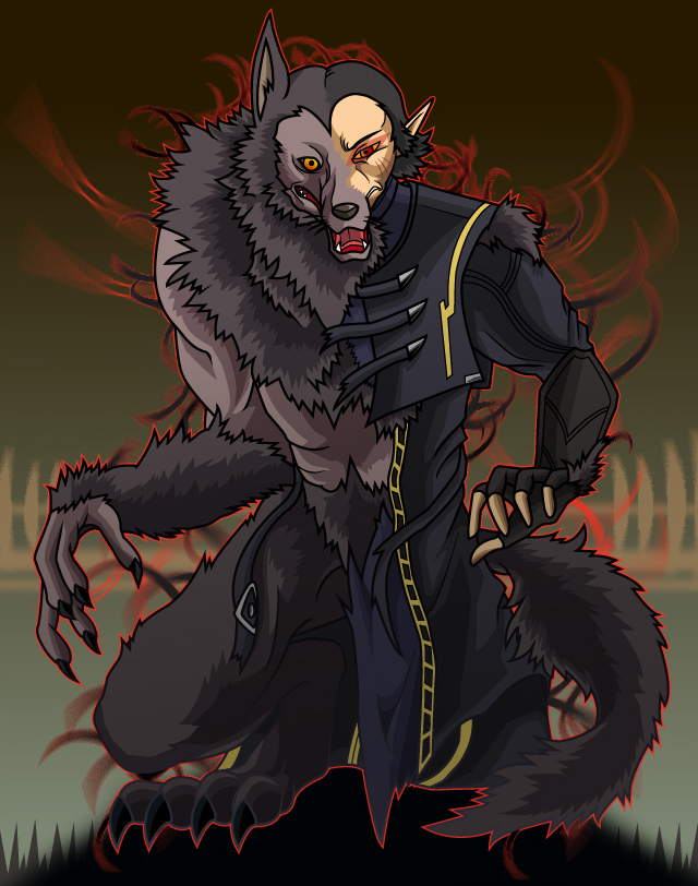 Transfur Werewolf by Belldia on DeviantArt.
