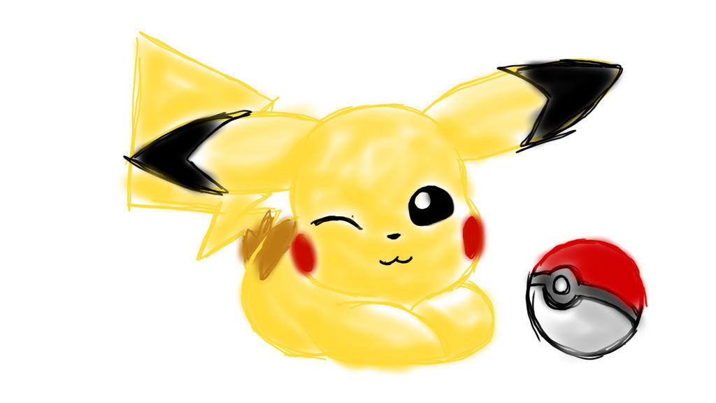 Pikachu Using Computer Pikachu Computer Sketch by Kekepikapika on DeviantArt