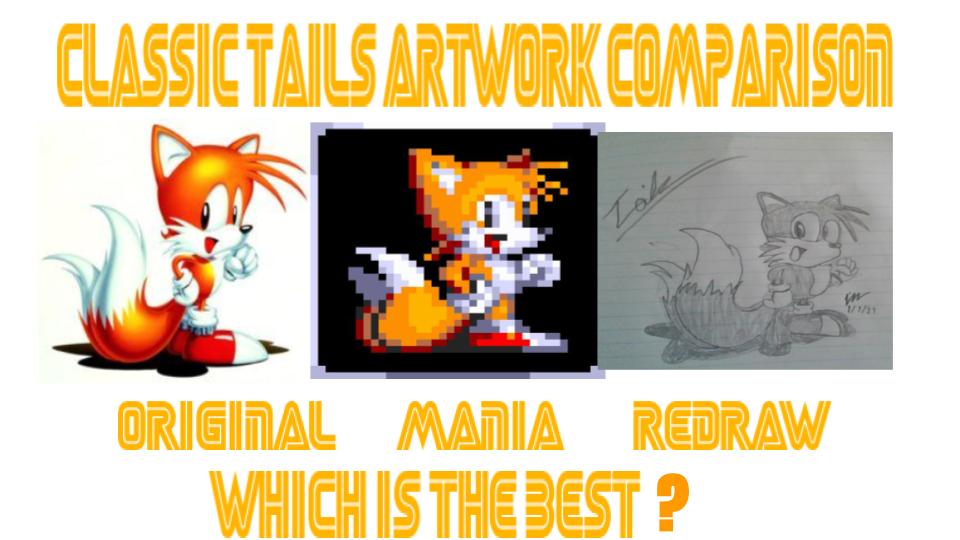 Tails Inconsistent Classic Tails Artwork Comparison by TheGamer2000 on DeviantArt