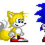 Modern Sonic And Tails 16 Bit Sprites