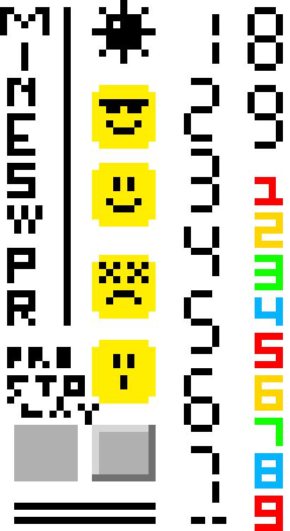 Minesweeper Custom Sprites by TheGamer2000 on DeviantArt