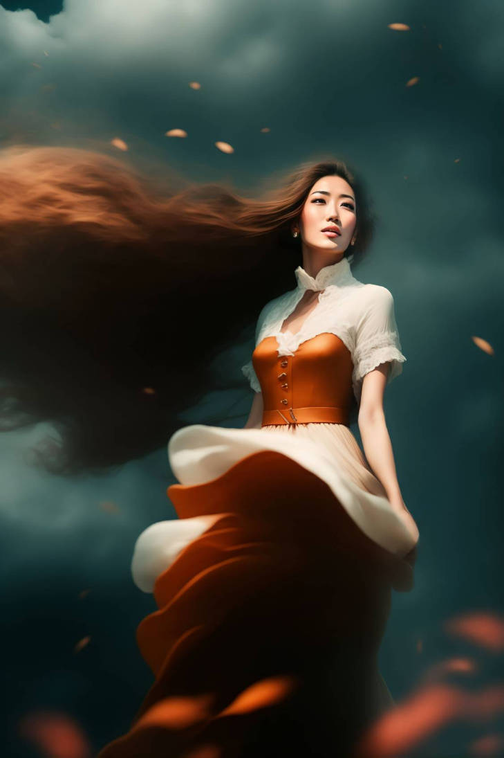 Girl in the wind II by KingFudgeNugget on DeviantArt