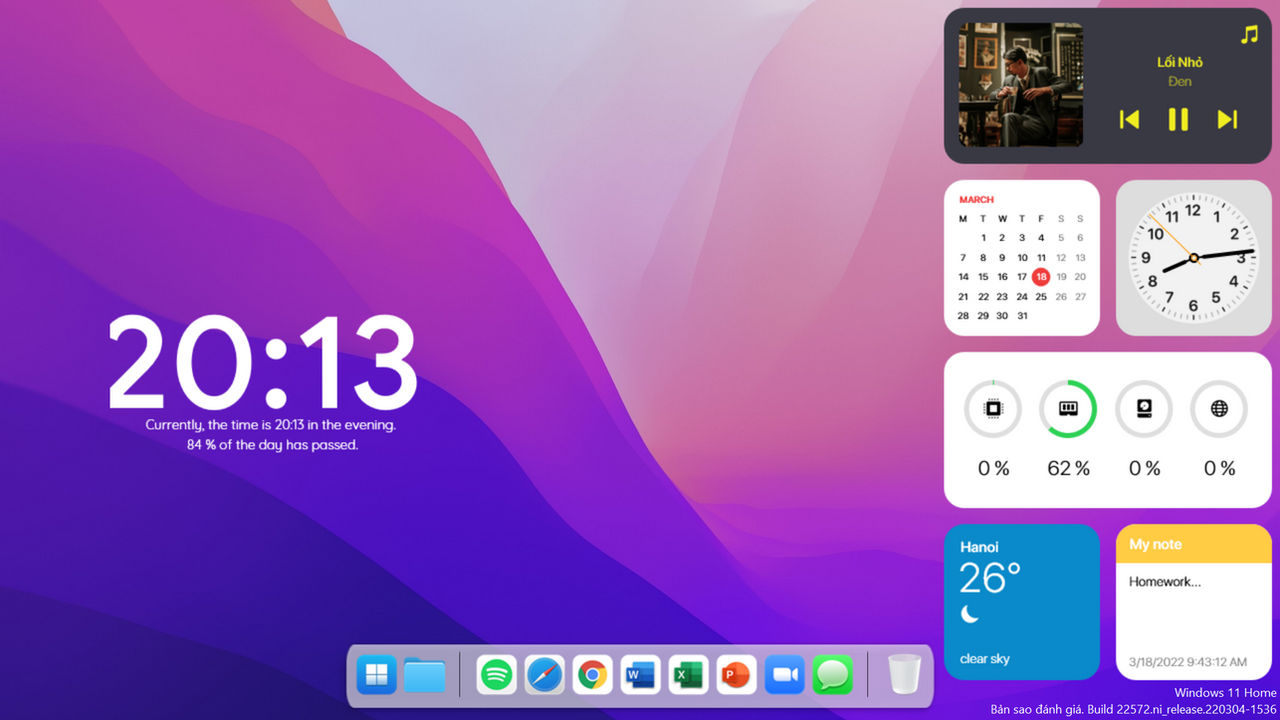My desktop 17