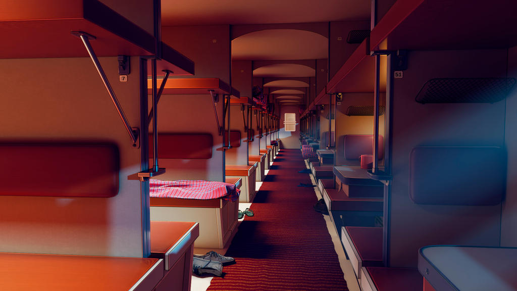 Bg Train Night by iamtiki on DeviantArt