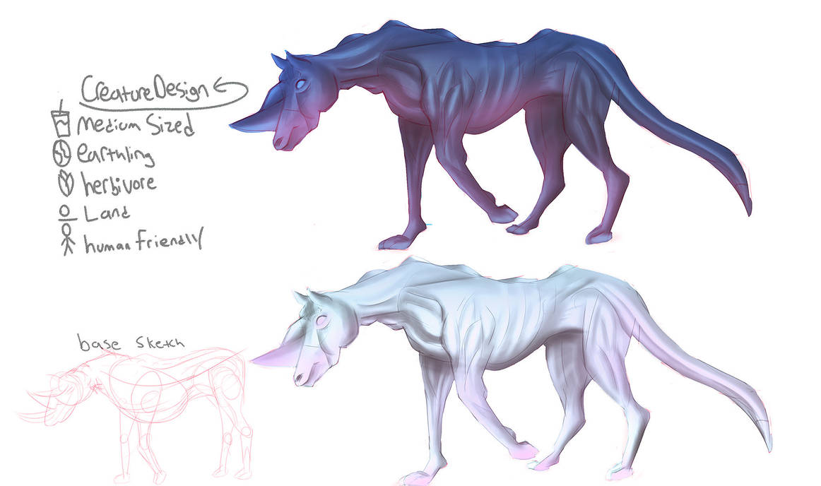 Creature design by SpencerFrancois on DeviantArt