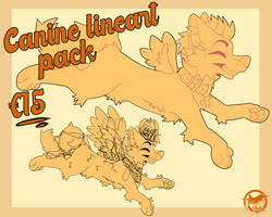 Canine lineart pack