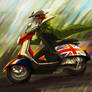 Mad Mod- Vespa