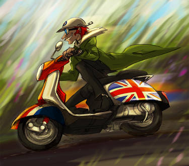 Mad Mod- Vespa