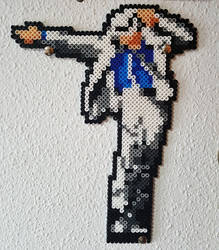 Michael Jackson Hama Beads