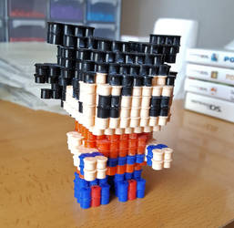 Goku 3D Hama Beads