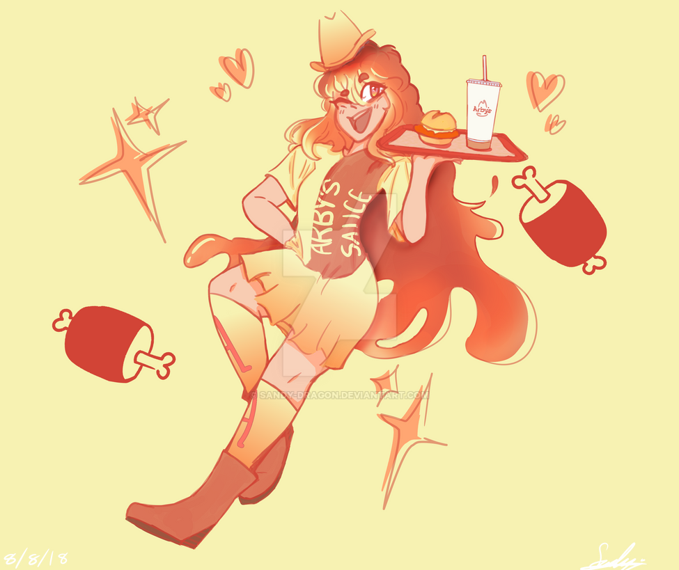 Arby's Official Waifu by Sandy-Dragon on DeviantArt