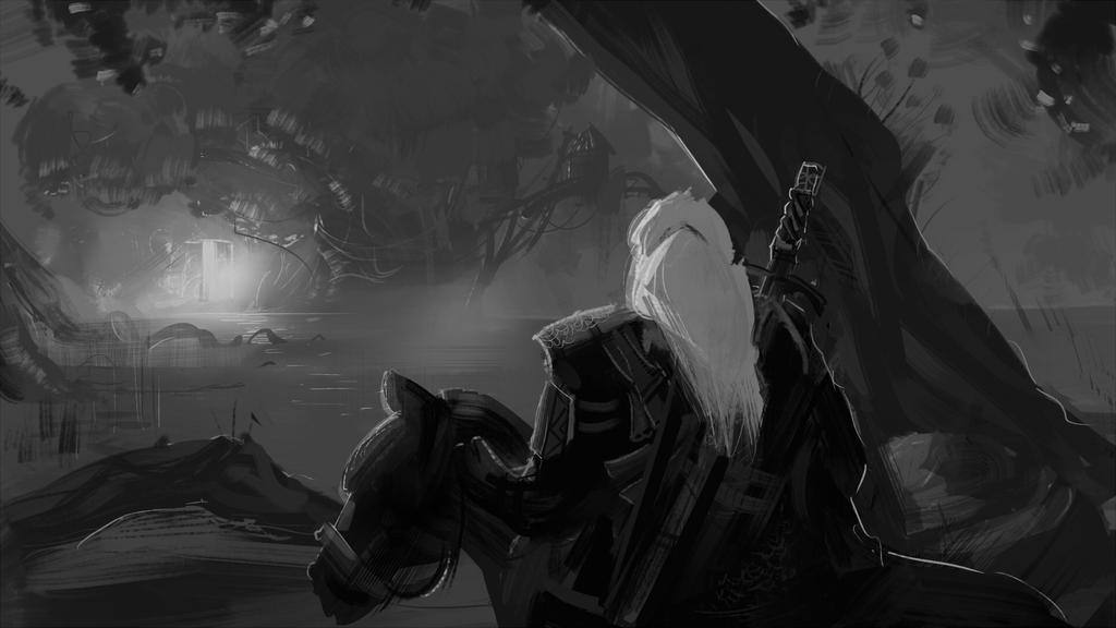 The Witcher - sketchy fanart