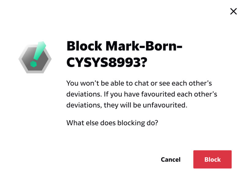 Should I block @Mark-Born-CYSYS8993? by TealyArtworks on DeviantArt