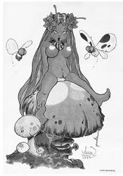 Bode broad mushroom fairy