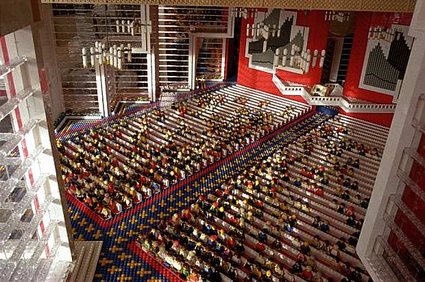 LEGO Chapel - Bird's View