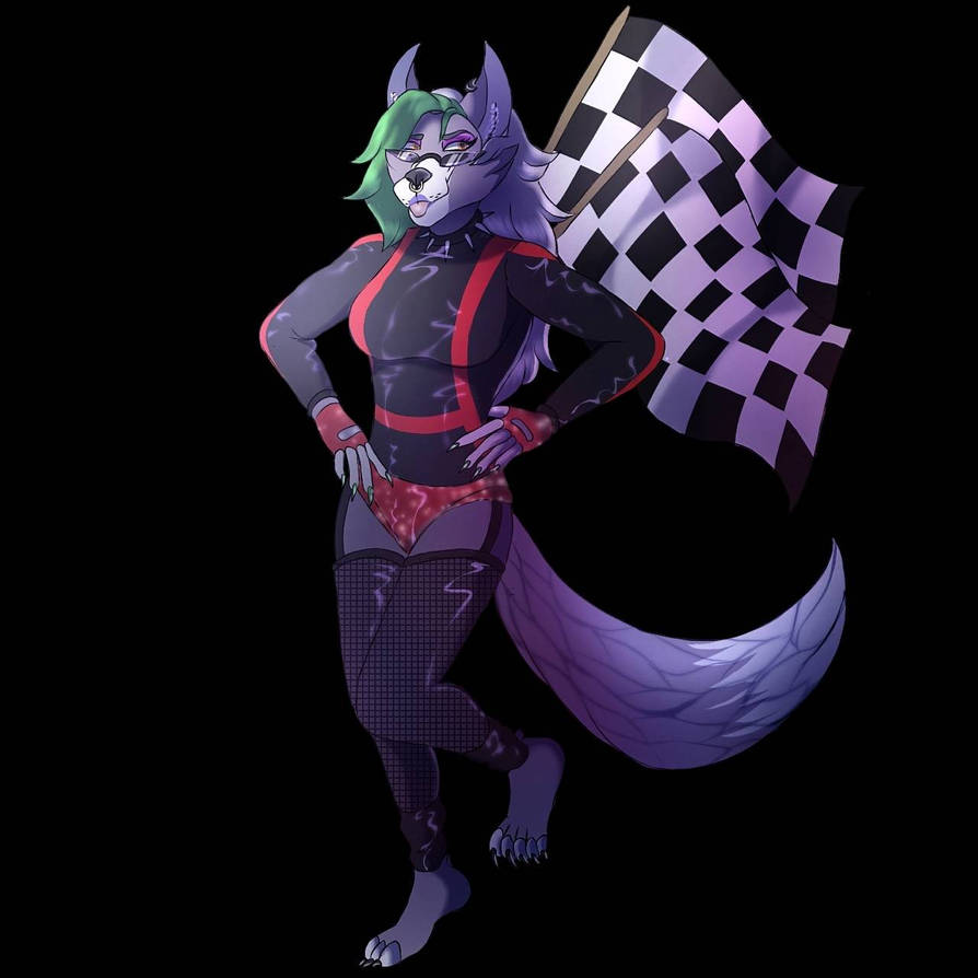 Roxxane Wolf! (Fnaflb) by Luzlaxd12 on DeviantArt