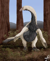 Dinocember Day Three Prompt: Therizinosaurus