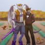 Lex and Sebby, Stardew Valley fanart 1/2