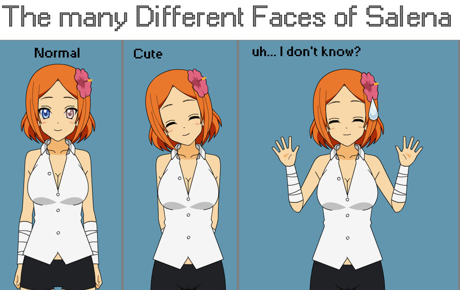 The Many Faces of Salena - Soul Eater Oc