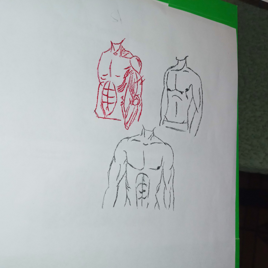 How to draw anime Abs by BHVoxeii on DeviantArt