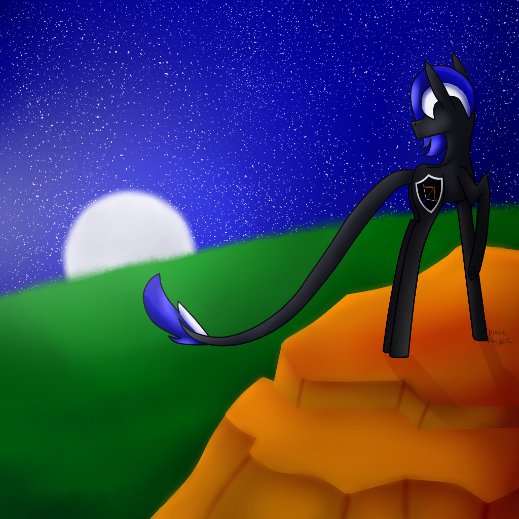 Moon Rise Base Mlp Moon rise (MLP) by BlackKnightIllustra on DeviantArt