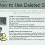 How to Use Deleted Stamps