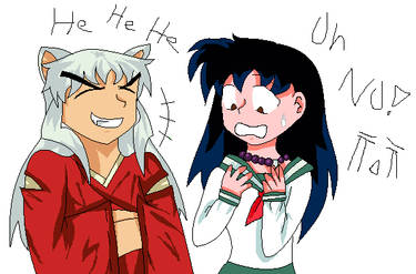 Inuyasha getting his revenge!!