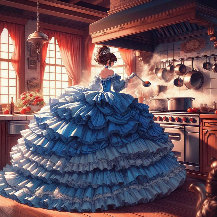 Cooking in the kitchen 3 by sayakuku on DeviantArt