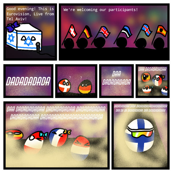 Eurovision 2019 (polandball) by Omenaattori on DeviantArt Eurovision 2025 Polandball