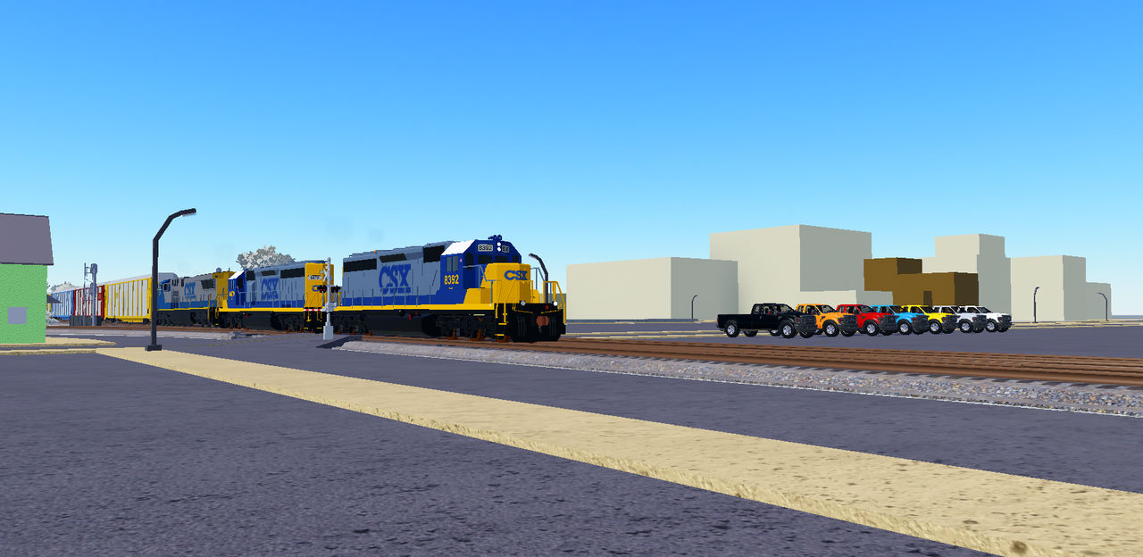 CSX Hero Engine 8392 Leads Autorack Train. (2008) by BNSFTrains10 on ...