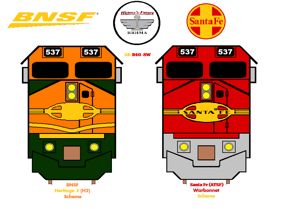 Bnsf 537 Rrhma BNSF / Santa Fe (ATSF) 537. by BNSFTrains10 on DeviantArt