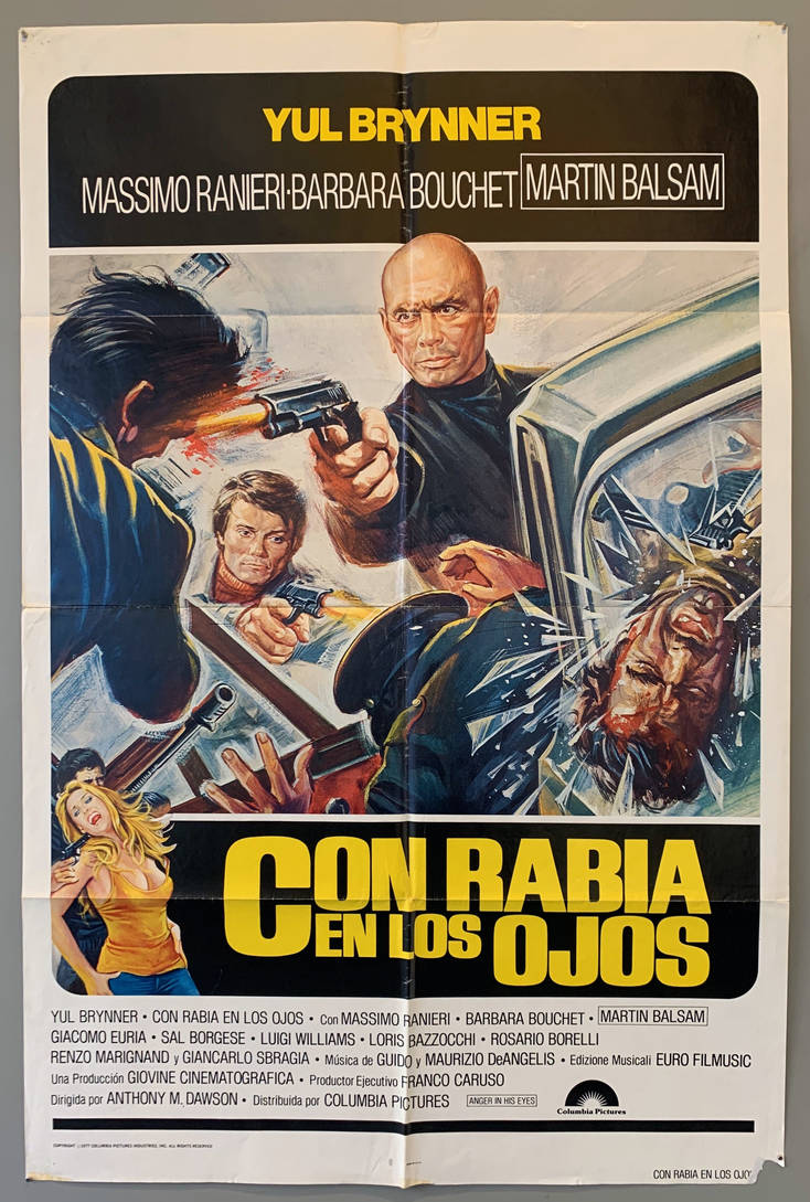 (Spanish Poster) Death Rage - 1976 by policegiallo70 on DeviantArt