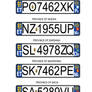 Provincial reg. plates