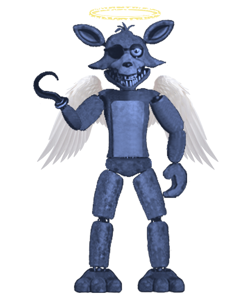 Fox Angle Unwithered Foxy Angel render by BonnieRabbid on DeviantArt