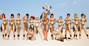 Jungle girls group shot 2