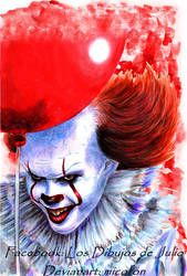 It Pennywise Watercolor