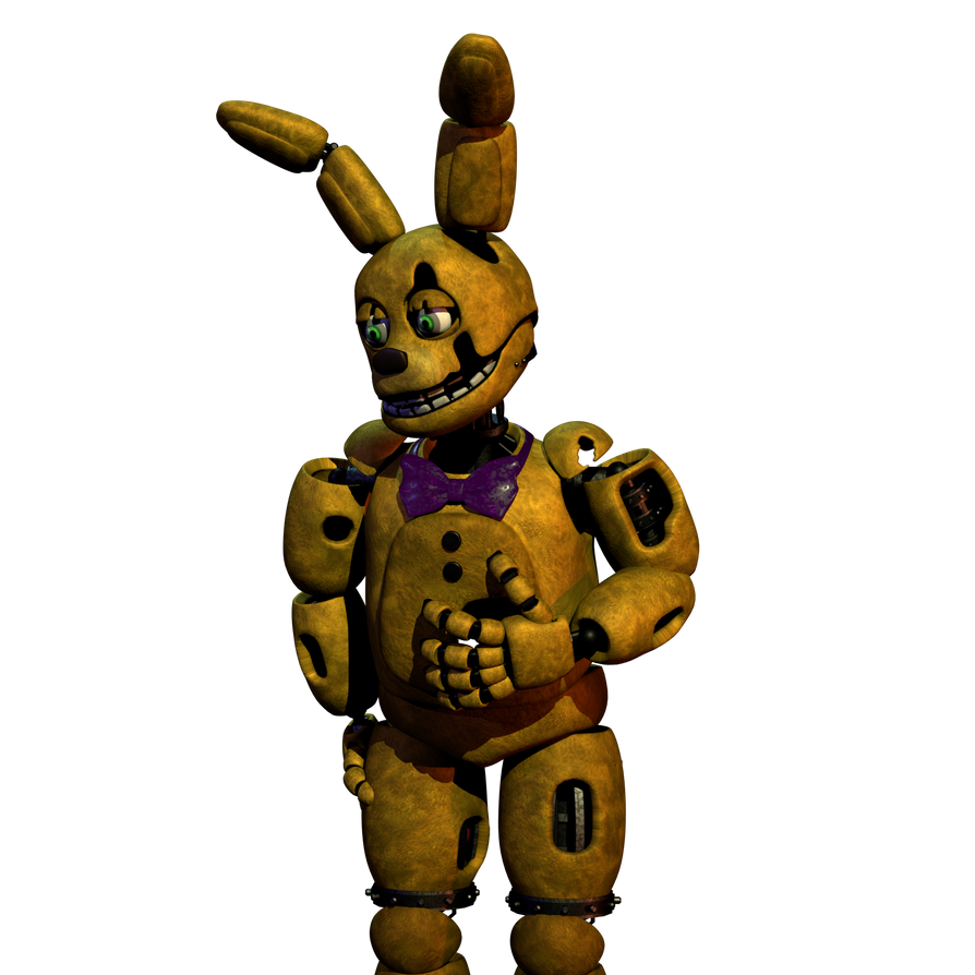 Colgate Springbonnie Springbonnie Night 5, 6 and 7 stage pose by Skywalkerwiz on DeviantArt