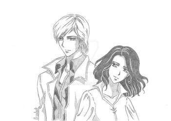 Saya e Ryobe Miura (Vampire Knight OC)