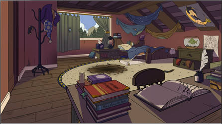 Wizard Apprentice's Bedroom