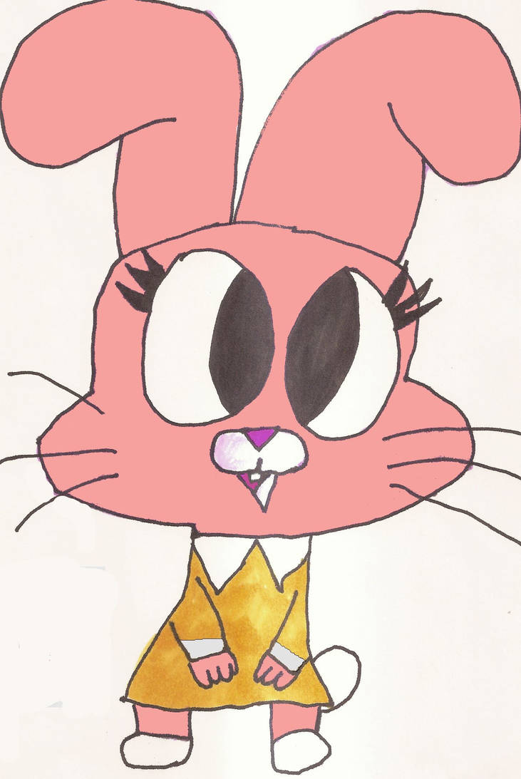 Anais the bunny by SkunkyRainbow270 on DeviantArt