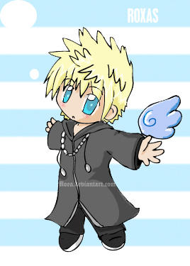 Chibi Roxas by Moea by ROXAS-FAN-CLUB on DeviantArt